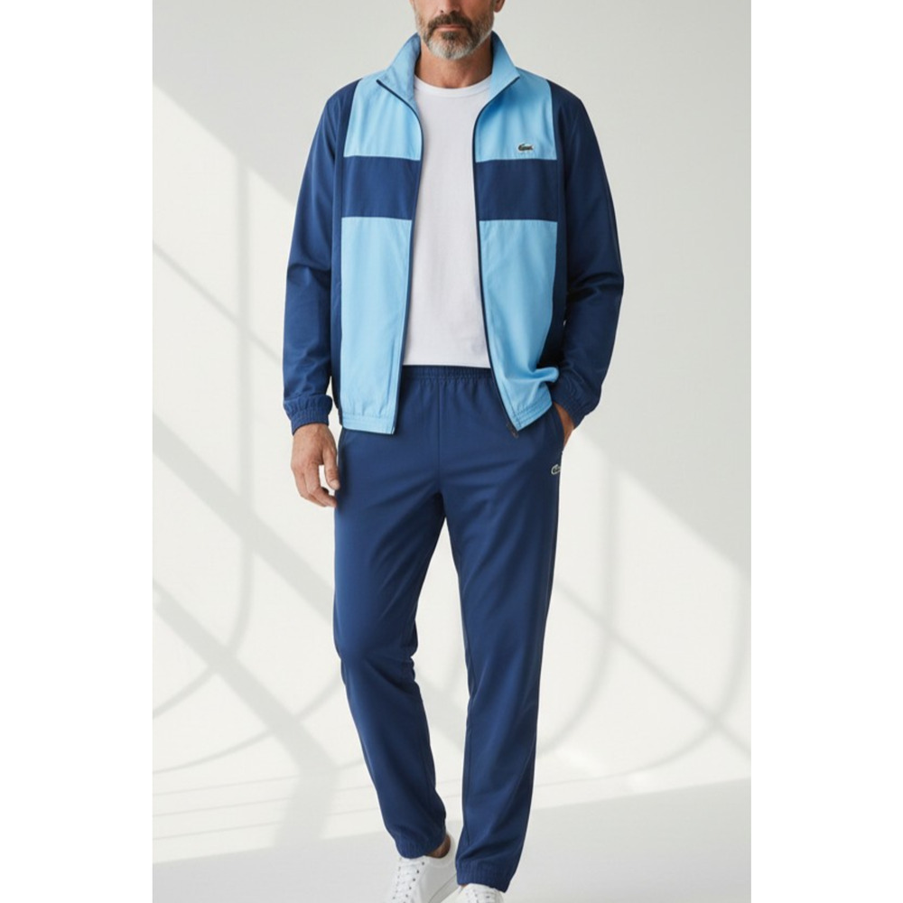 D0 NWT LACOSTE & NOVAK DJOKOVIC Regular Fit Tennis Tracksuit Sz 3XL WH2522 $260